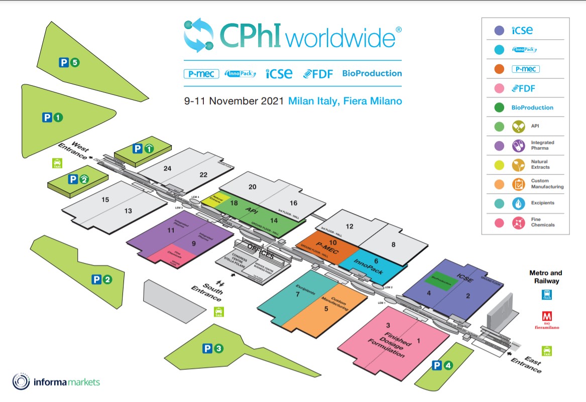 Cphi Milan 2025 Venue Map Adey Loleta