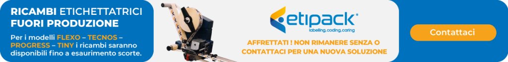 Ricambi etichettatrici fuori produzione