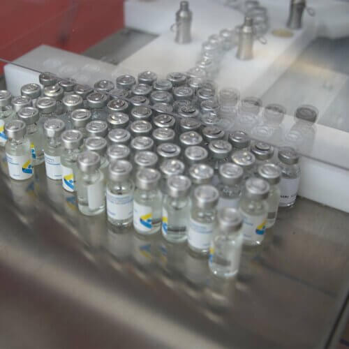 Pharmaceutical labelling machine for cylindrical products Pharma Flexi - 4