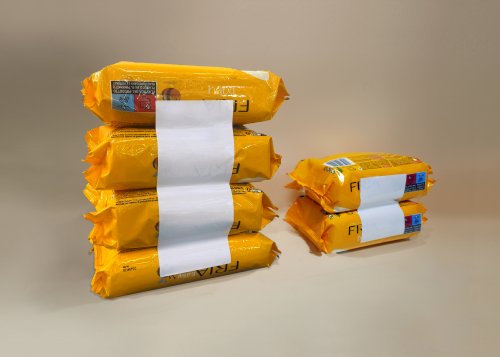 Etichettatura orizzontale per multipack di salviette umidificate Fria